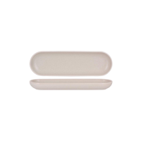 TABLEKRAFT URBAN OVAL PLATE 330x100mm SAND (*908224*) = PACK OF 6 X EACHES