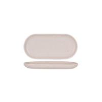 TABLEKRAFT URBAN OVAL PLATE 295x140mm SAND (*908222*) = PACK OF 4 X EACHES