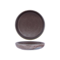 TABLEKRAFT URBAN ROUND FLARED BOWL 210x45mm GREYSTONE BLUE (*907818*) = PACK OF 6 X EACHES