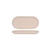 TABLEKRAFT URBAN OVAL PLATE 295x140mm REACTIVE PINK (*908422*) = PACK OF 4 X EACHES