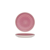 TABLEKRAFT LINEA ROUND COUPE PLATE 170x22mm DUSTY PINK (*907440*) = PACK OF 6 X EACHES