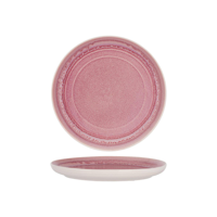 TABLEKRAFT LINEA ROUND COUPE PLATE 220x25mm DUSTY PINK (*907441*) = PACK OF 6 X EACHES