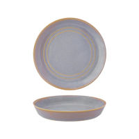 TABLEKRAFT URBAN LOFT ROUND FLARED BOWL 225x35mm AZURE BLUE (*907135*) = PACK OF 3 X EACHES