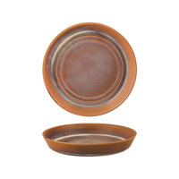 TABLEKRAFT URBAN LOFT ROUND FLARED BOWL 225x35mm AUBURN (*907235*) = PACK OF 3 X EACHES