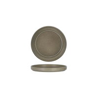 TABLEKRAFT URBAN LOFT ROUND PLATE 185x16mm FROST GREY (*906300*) = PACK OF 6 X EACHES