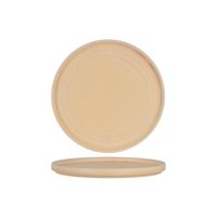 TABLEKRAFT URBAN LOFT ROUND PLATE 275x22mm SANDSTONE (*906002*) = PACK OF 3 X EACHES