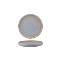 TABLEKRAFT URBAN LOFT ROUND PLATE 185x206mm AZURE BLUE (*907101*) = PACK OF 6 X EACHES
