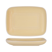 TABLEKRAFT URBAN LOFT RECT SERVER 365x265x55mm SANDSTONE (*906050*) = PACK OF 2 X EACHES