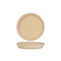 TABLEKRAFT URBAN LOFT ROUND FLARED BOWL 225x35mm SANDSTONE (*906035*) = PACK OF 3 X EACHES