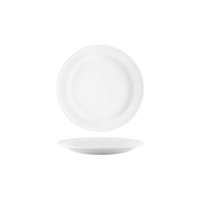 VITROCERAM -VITRO-2 ROUND PLATE-200mm Rolled Edge (*904208*) = PACK OF 24 X EACHES