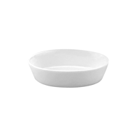 VITROCERAM OVAL BAKER-220x155x55mm/1.0lt WHITE (*901354*) = PACK OF 12 X EACHES