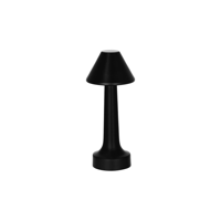 TABLEKRAFT HELENA CORDLESS TABLE LAMP LED 97x220mm BLACK (*1000102*) =  1 X EACH