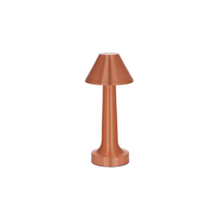 TABLEKRAFT HELENA CORDLESS TABLE LAMP LED 97x220mm COPPER (*1000101*) =  1 X EACH