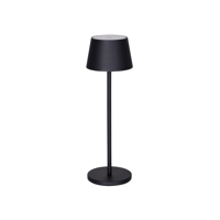 TABLEKRAFT AMELIA CORDLESS TABLE LAMP LED 110x350mm BLACK (*1000192*) =  1 X EACH