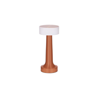 TABLEKRAFT AURA CORDLESS TABLE LAMP LED 90x205mm COPPER (*1000131*) =  1 X EACH