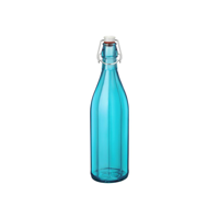 BORMIOLI ROCCO OXFORD BOTTLE w/TOP 1.0lt SKY BLUE (321588) (*330-152*) = PACK OF 6 X EACHES
