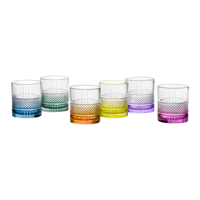 RCR BRILLANTE DOF TUMBLER 340ml ASSRTD 6PC SET (27625020206) (*RCR363-660*) = PACK OF 2 X SETS