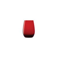 STOLZLE ELEMENTS TUMBLER 465ml RED (352 00 12 EL003) (*364-021*) = PACK OF 24 X EACHES