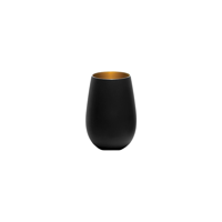 STOLZLE OLYMPIC TUMBLER 465ml MATT BLACK/GOLD (*365-410*) = PACK OF 24 X EACHES
