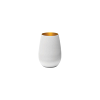 STOLZLE OLYMPIC TUMBLER 465ml MATT WHITE/GOLD (*365-440*) = PACK OF 24 X EACHES