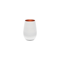 STOLZLE OLYMPIC TUMBLER 465ml MATT WHITE/BRONZE (*365-442*) = PACK OF 24 X EACHES