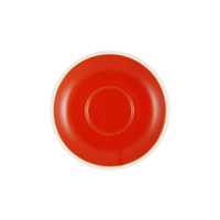 BREW-CHILLI/WHITE SAUCER TO SUIT BW0045/24 (*BW0050*) = PACK OF 6 X EACHES