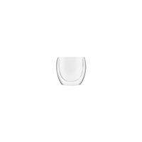 BREW INFUSION DOUBLE WALL SML TUMBLER 65x65mm, 80ml SET OF 2 (*BW9100*) = PACK OF 6 X SETS