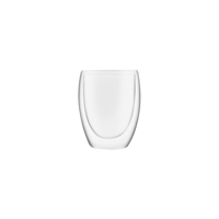 BREW INFUSION DOUBLE WALL TUMBLER 85x130mm, 400ml SET OF 2 (*BW9102*) = PACK OF 6 X SETS