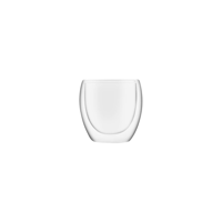 BREW INFUSION DOUBLE WALL TUMBLER 80x900mm, 220ml SET OF 2 (*BW9101*) = PACK OF 6 X SETS