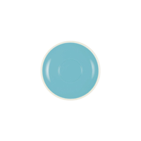 BREW-MAYA BLUE/WHITE ESPRESSO SAUCER TO SUIT BW0600 (*BW0605*) = PACK OF 6 X EACHES