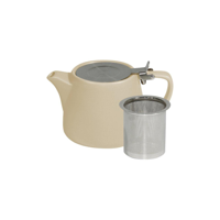 BREW-HARVEST STACKABLE MATT TEAPOT 500ml SS INFUSER/LID (*BW0960*) = PACK OF 2 X EACHES