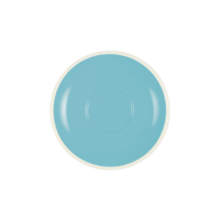 BREW-MAYA BLUE/WHITE  SAUCER TO SUIT BW0630/635 140mm (*BW0640*) = PACK OF 6 X EACHES