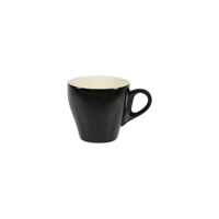 BREW-ONYX/WHITE LONG BLACK CUP 220ml (*BW1020*) = PACK OF 6 X EACHES