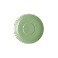 BREW-SAGE/WHITE SAUCER TO SUIT BW0245/24 (*BW0250*) = PACK OF 6 X EACHES
