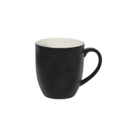 BREW-SMOKE/WHITE MUG 380ml (*BW0724*) = PACK OF 6 X EACHES