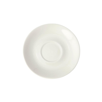 BREW-WHITE SAUCER TO SUIT BW2030/BW2035 140mm (*BW2040*) = PACK OF 6 X EACHES