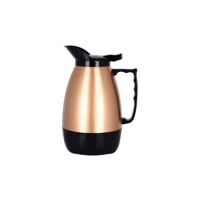 INSULATED JUG-2.0lt BLACK/GOLD "HOT'n COLD" (*04437*) =  1 X EACH