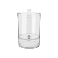 CHEF INOX ROUND JUICE DISPENSER POLY 297x253x409mm 8.9lt (*54976*) =  1 X EACH