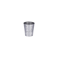 CHEF INOX CONEY IS GALVANISED POT 95x105mm (*78600*) =  1 X EACH