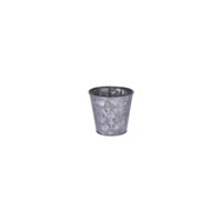 CHEF INOX CONEY IS GALVANISED POT FLARED 100x95mm (*78630*) =  1 X EACH