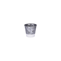 CHEF INOX CONEY IS GALVANISED POT FLARED 100x95mm DIPPED WHI (*78634*) =  1 X EACH