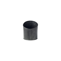 CHEF INOX CONEY IS GALVANISED BLK SLANT POT 120x140mm (*78710*) =  1 X EACH