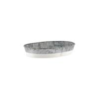 CHEF INOX CONEY IS GALV OVAL TRAY 240x160x45mm DIPPED WHI (*78654*) =  1 X EACH
