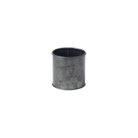 CHEF INOX CONEY IS GALVANISED BLK SUGAR SACHET POT 70x70mm (*78720*) =  1 X EACH