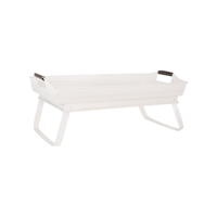CONEY ISL-GALVANISED CREME P/C TRAY W/ST RECT LTHR 480x310mm (*78836*) = PACK OF 6 X EACHES