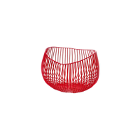 SERAX ANTONINO SCIORTINO SMALL WIRE BASKET 230x200x160mm RED (*SERAXB7211275R*) = PACK OF 4 X EACHES