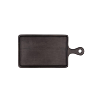 CHEF INOX RECT SERVING BOARD w/HDL MANGOWD 300x200x15mm DRK (*04965*) =  1 X EACH