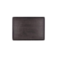 CHEF INOX RECT SERVING BOARD MANGOWOOD 350x255x15mm DARK (*04954*) =  1 X EACH