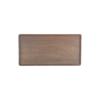 CHEF INOX RECT SERVING BOARD MANGOWD 400x200x15mm GREY (*04850*) =  1 X EACH