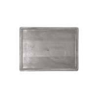 CHEF INOX RECT SERVING BOARD MANGOWD 360x180x15mm GREY (*04846*) =  1 X EACH